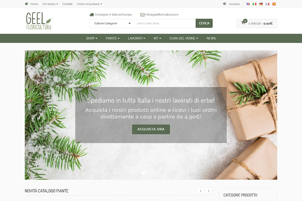 Geel Floricultura Produzione E Vendita Online 1